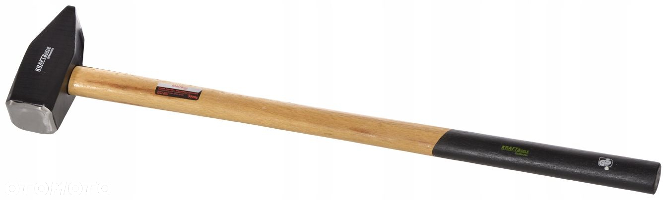 KRAFTDELE MŁOT BUDOWLANY MASZYNISTY Z DREWNIANĄ RĄCZKĄ 5KG 5000G KD253 - 2