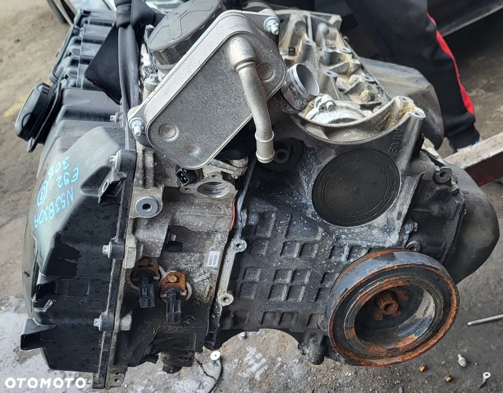 BMW 3 E92 07r 325i 3.0 B 160kW SILNIK N53B30A GOŁY - 5