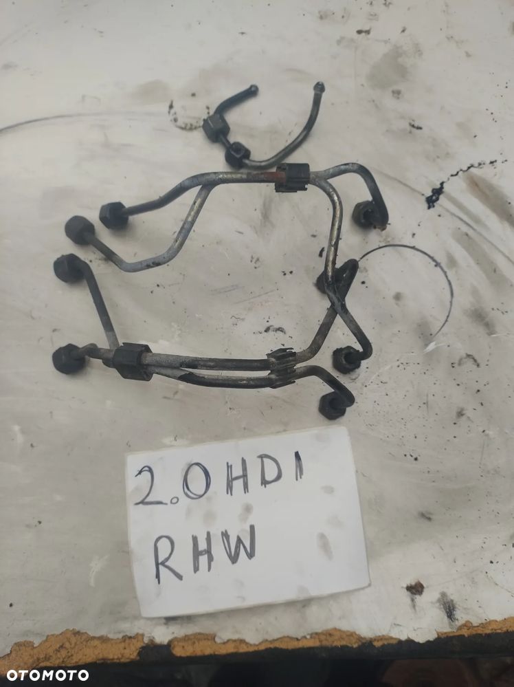 CITROEN PEUGEOT FORD FIAT 2,0HDI 16V 2,0TDCI przewody wtryskowe RHJ RHW RHR - 2