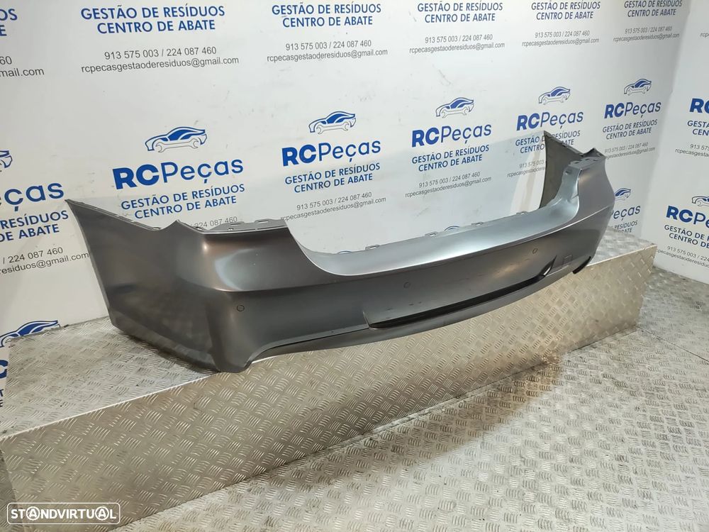 Parachoques Tras Traseiro BMW Serie 3 E90 Sedan Carro Pack M com Sensores de Estacionamento Original - 7