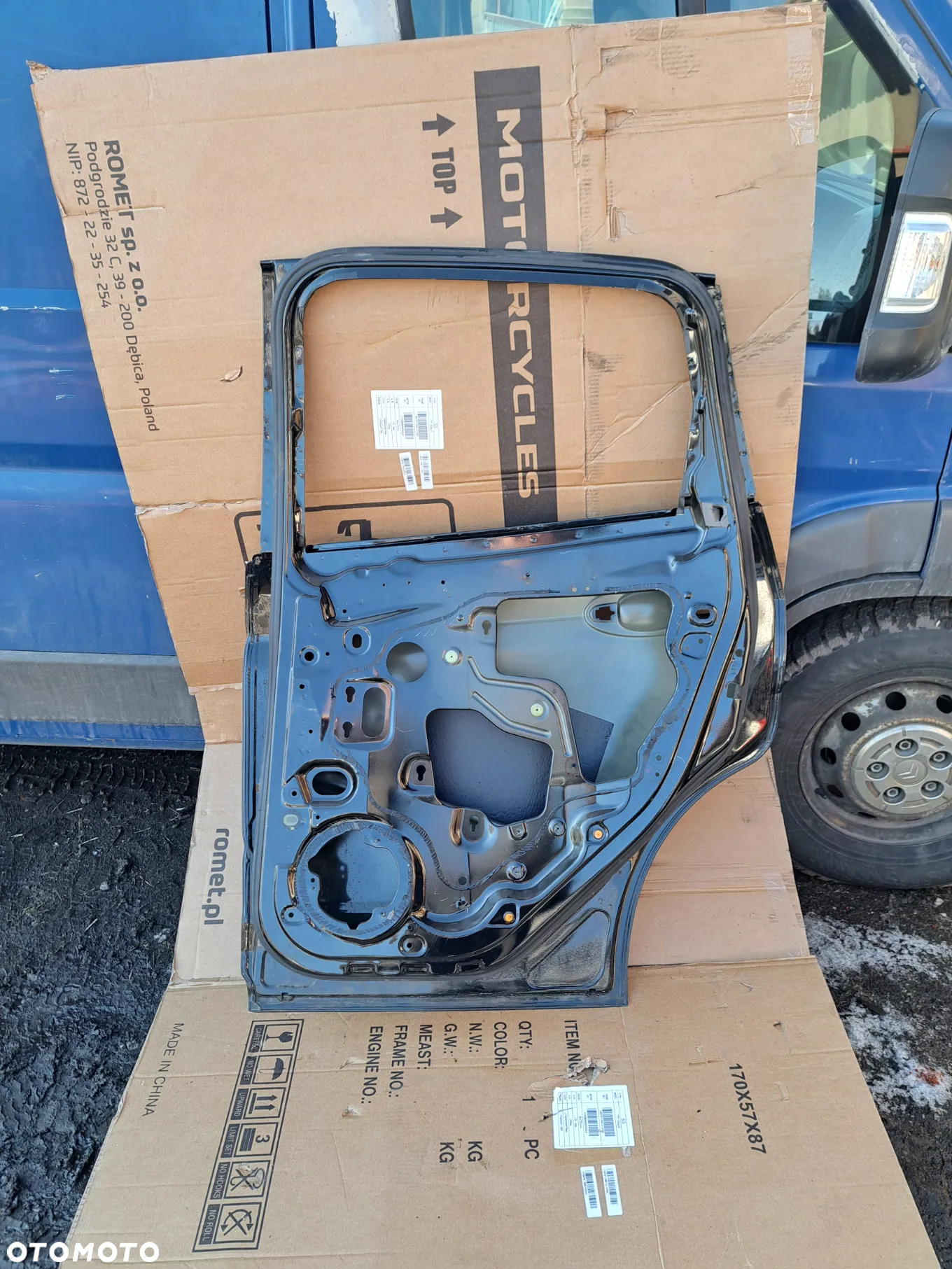 Drzwi prawe tył tylne Ford C-Max II MK-2 Drzwi prawy tył tylne Ford C-Max MK-2 II 2010 2011 2012 2013 2014 2015 2016 2017 2018 2019 - 9