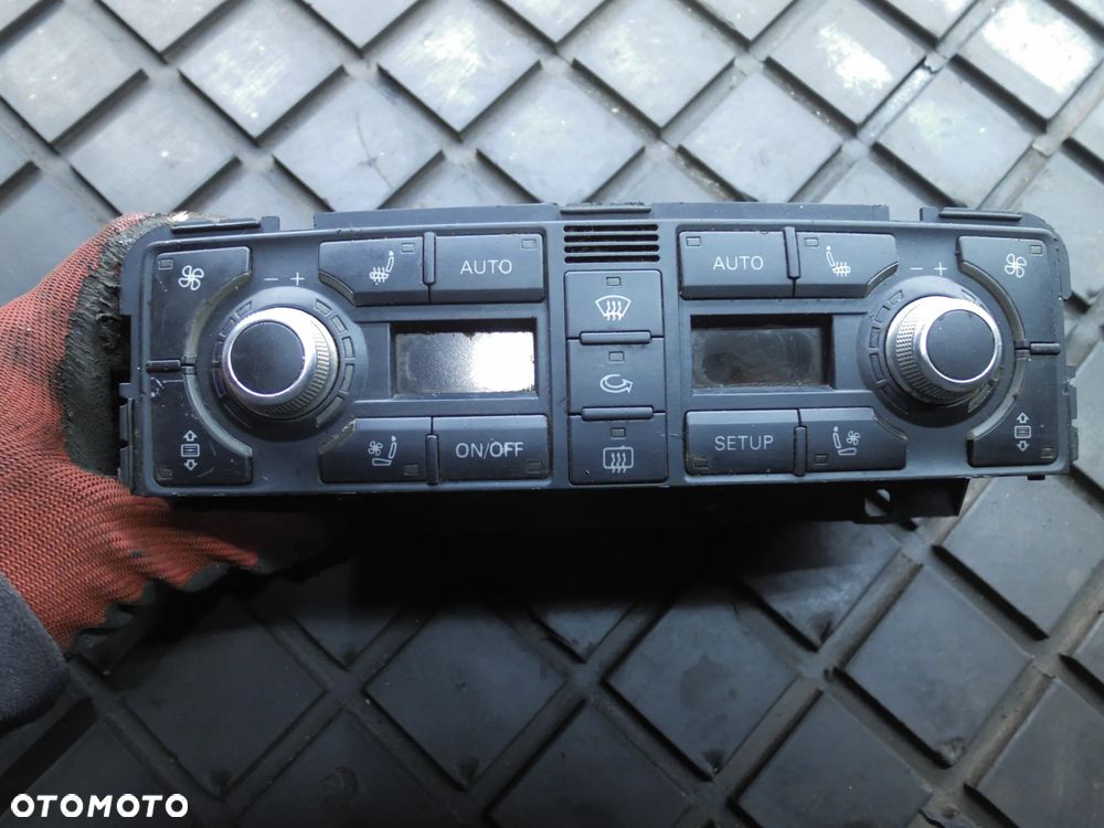 AUDI A8 D3 LIFT PANEL KLIMATYZACJI 4E0820043E - 1