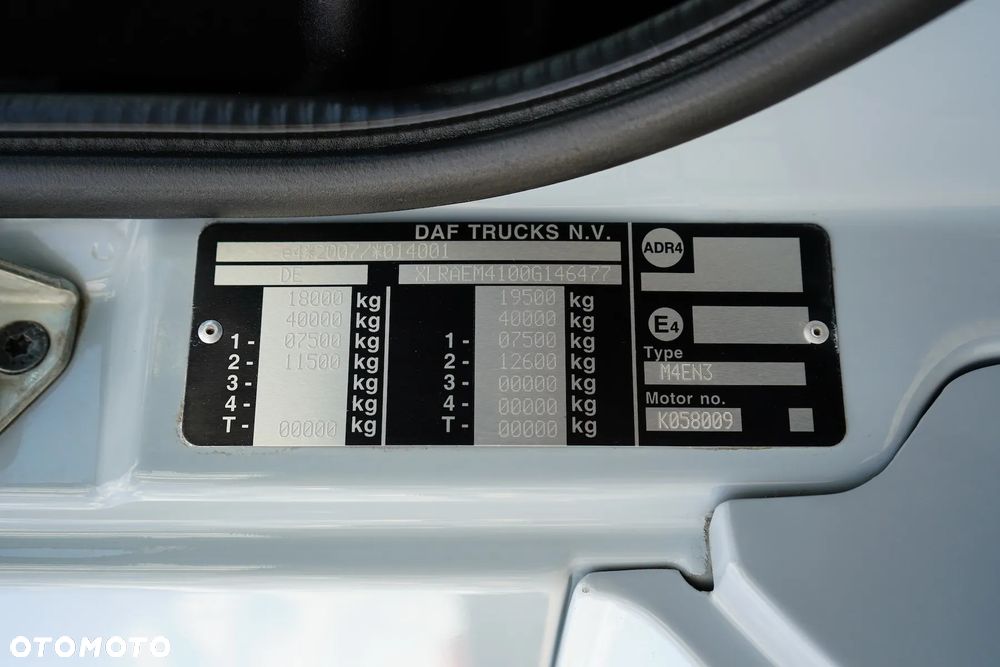 DAF / CF / 290 / ACC / EURO 6 / IZOTERMA + WINDA / ZESTAW PRZEJAZDOWY - 11