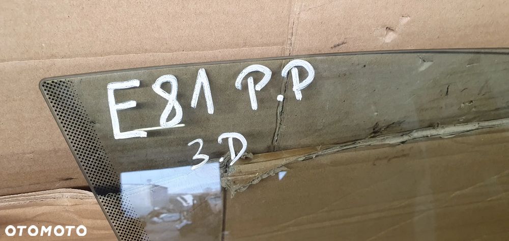 Szyba prawy przód przednia prawa BMW 1 E81 AS2 07r - 5