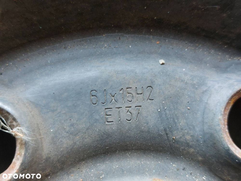 FELGA STALOWA 1 SZT 5x112 6Jx15 ET37 FI57,1 VW AUDI SKODA SEAT - 2