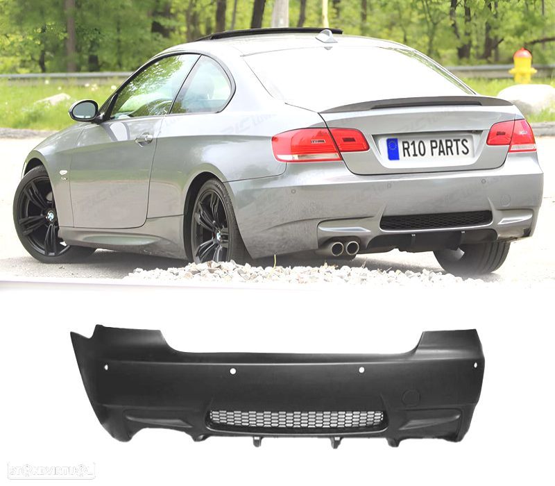 PARÁ-CHOQUES TRASEIRO BMW E92 E93 06-14 LOOK M3 PDC - 1