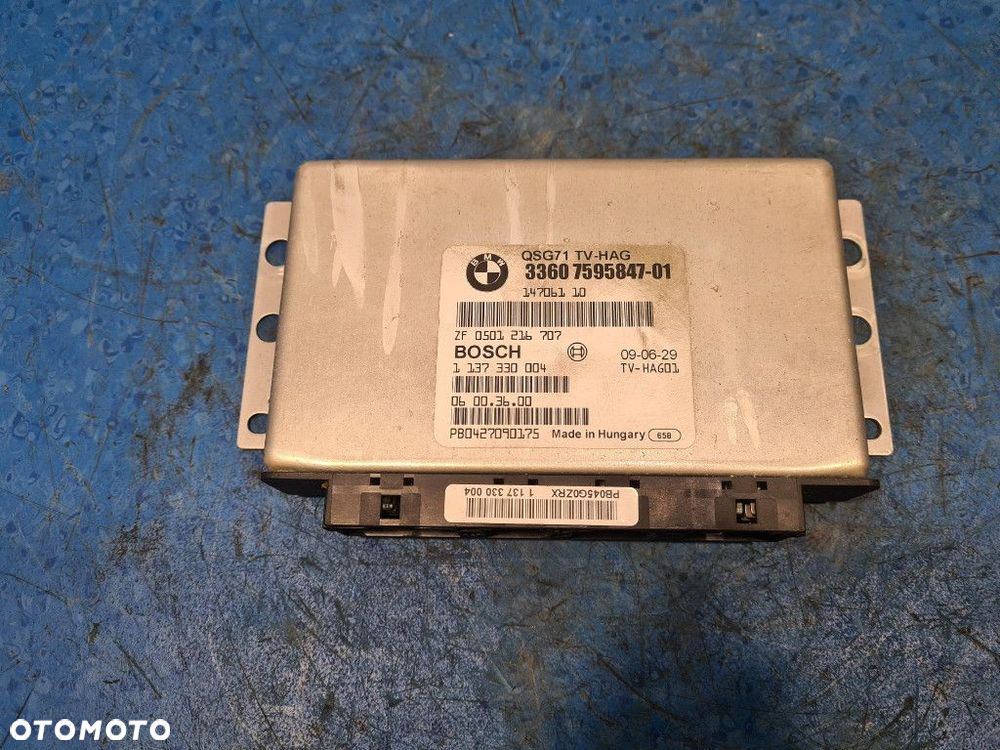 BMW X6 E71 XDRIVE STEROWNIK DYFRA 7595847 306D5 - 1