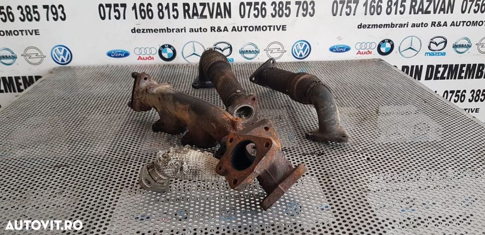 Galerie Evacuare Citroen C5 C6 Peugeot 407 607 2.7 Hdi Motor UHZ - 2
