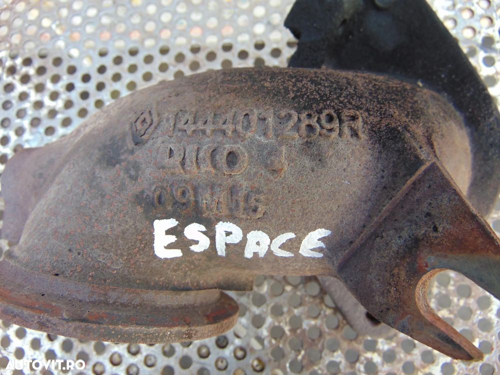 Cot galerie evacuare renault 1.6 Trafic Opel Vivaro Espace 5 cod 144401289r megane 4 scenic 4 Talisman - 3