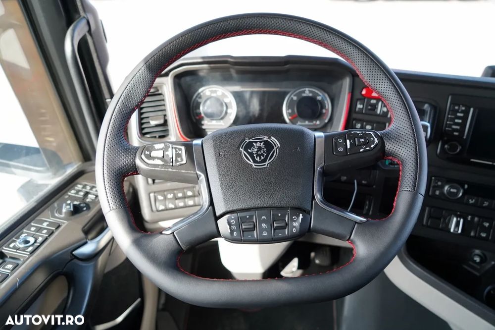 Scania S 580 / V8 / RETARDER / I-PARK COOL / FULL AIRMATIC / JANTE DIN ALIAJ / PIELE / ANVELOPE 100% / - 29