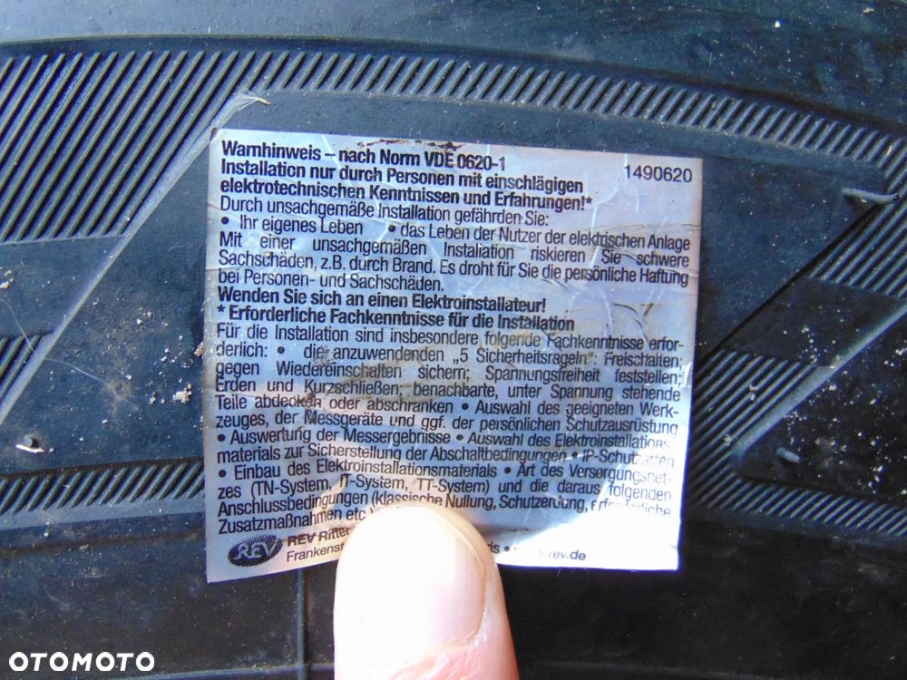 Koło zapasowe opona felga 205/75R16C 205/75 R16C 5801622004 6.5Jx16H2 ET68 Iveco Daily IV 14-22r - 27