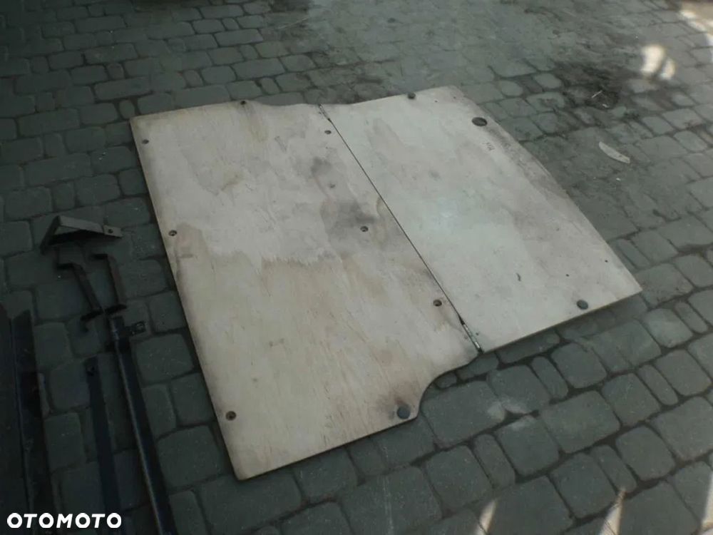 podłoga płyta sklejka schowek zawias bagażnika panda punto II van - 2