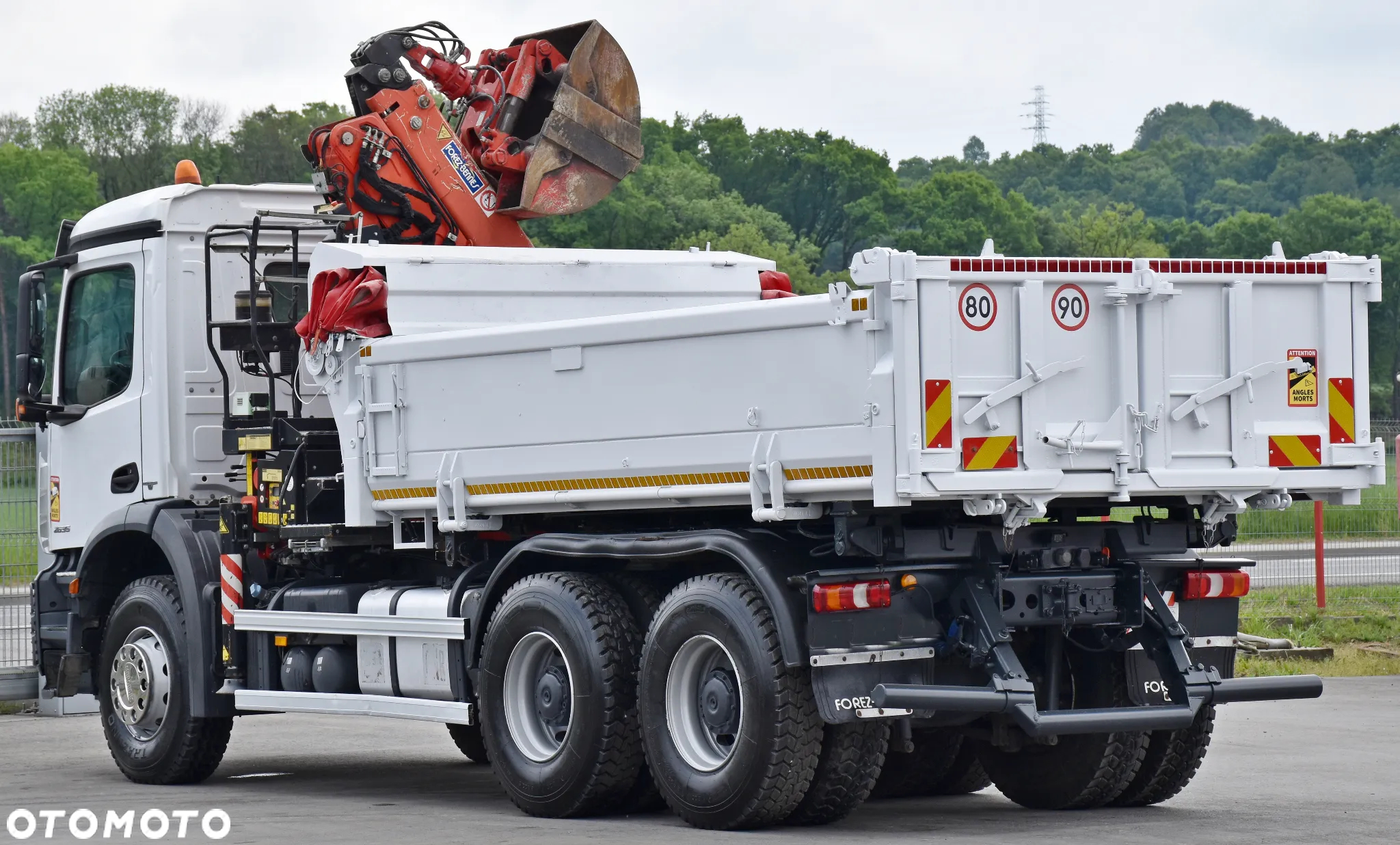 Mercedes-Benz AROCS 2635 * FASSI F165AZ.0.22 + PILOT * 6x4 - 8
