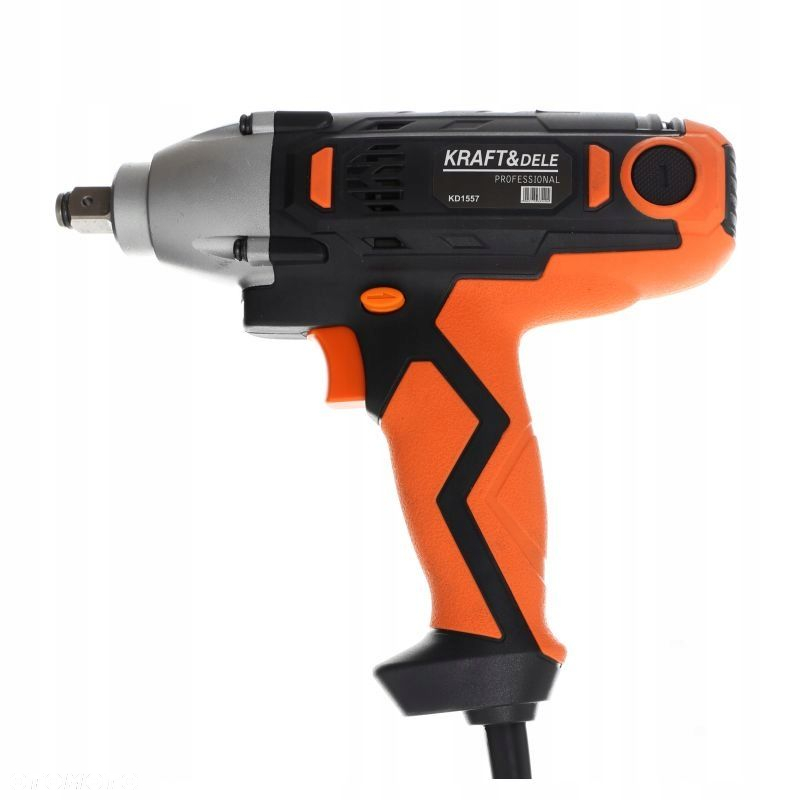 ELEKTRYCZNY KLUCZ UDAROWY 2100W 800Nm 1/2" WALIZKA 3 NASADKI KRAFT KD1557 - 2
