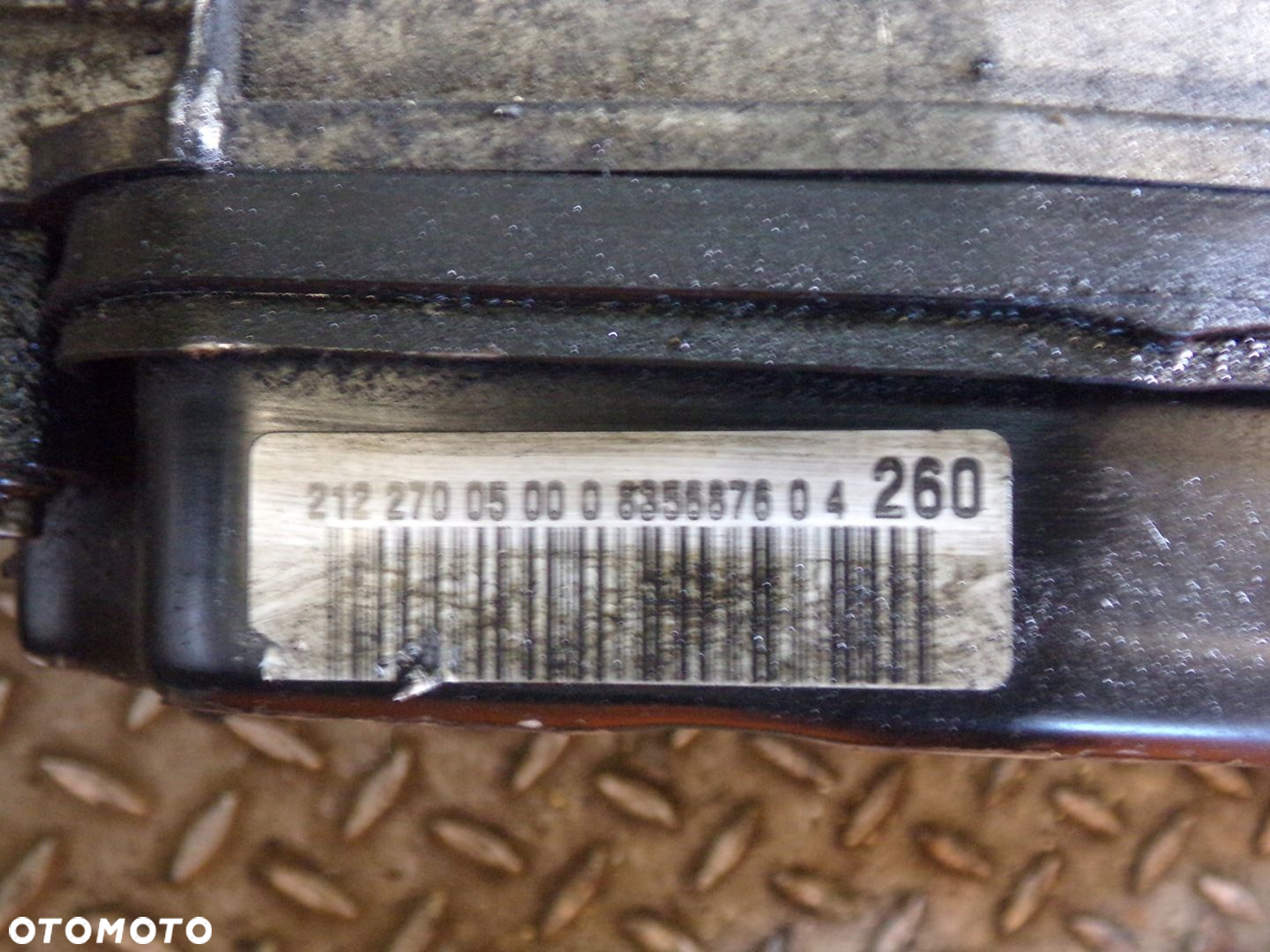 MERCEDES E W212 2.2 CDI 15r 170KM skrzynia biegow AUTOMAT 2122700500 - 5