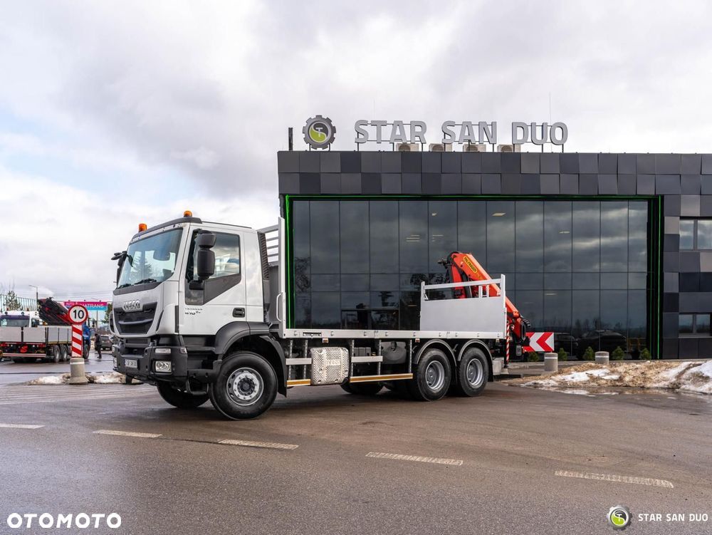 Iveco TRAKKER 410 6x4 Palfinger PK 18002 EH HDS Żuraw Rotator - 5
