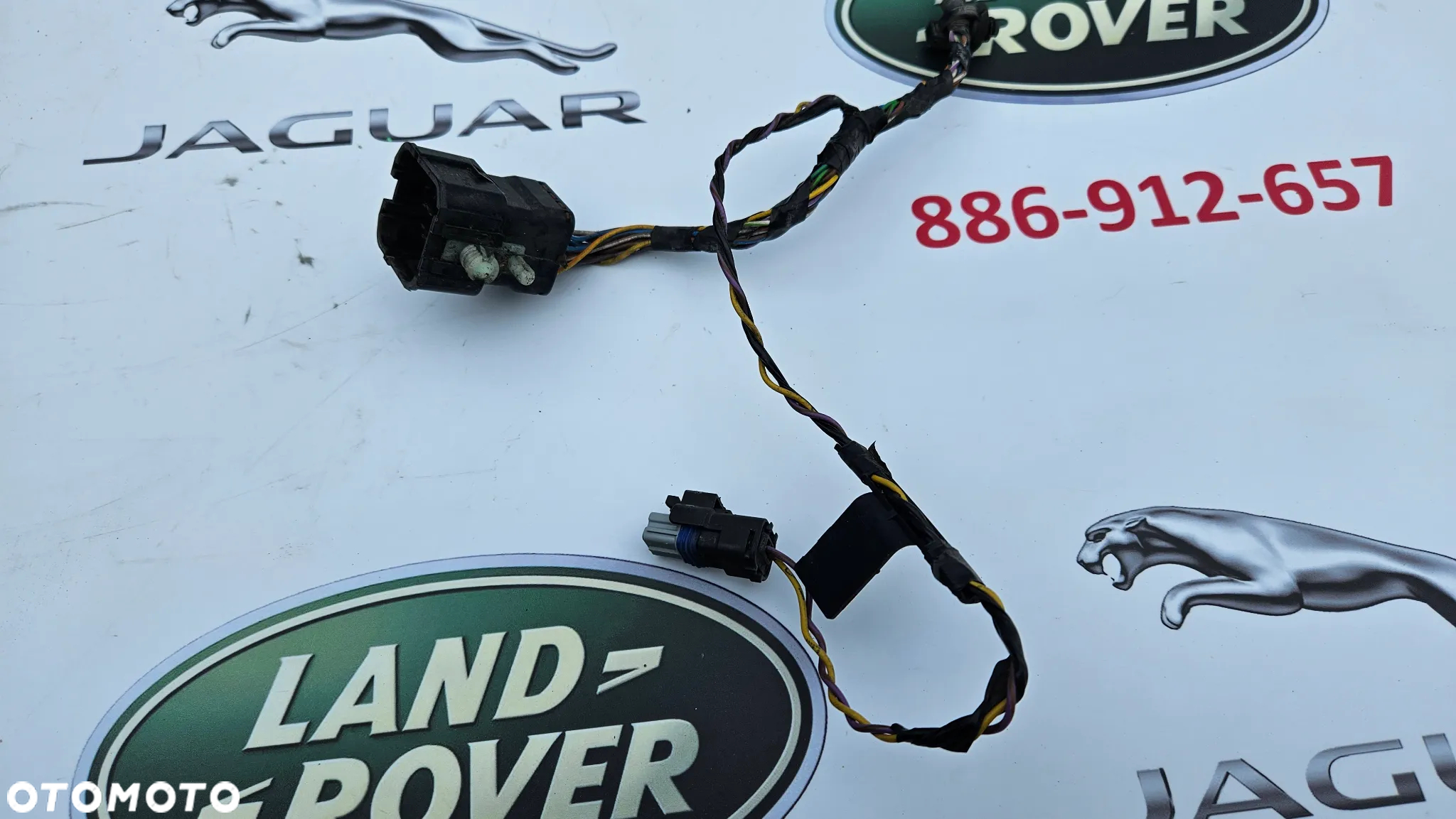 Jaguar XJ 351 2010-2015 Instalacja zderzaka przedniego  Wiązka PDC 4x PDC Antena 2X Czujnik uderzeniowy 8X23-14B006-AA Przewód zderzaka AW93-14369FE  EUROPA - 3