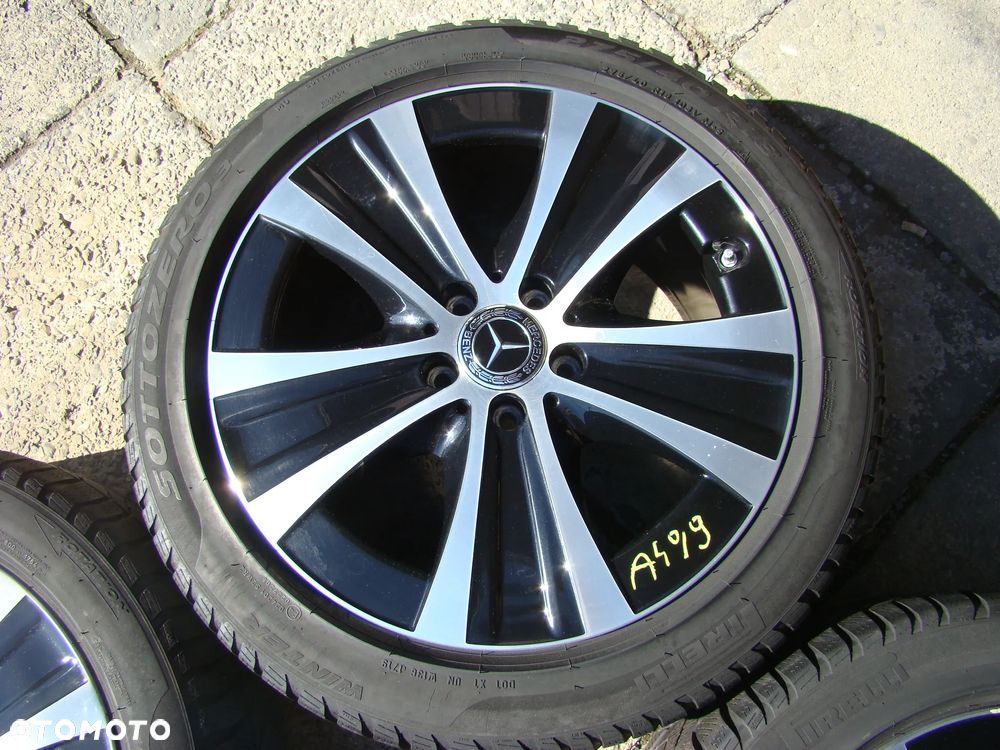 a499 5x112 Mercedes W213 S213 C238 A238 8jx18 245/45 9jx18 275/40 opony zima czujniki - 5