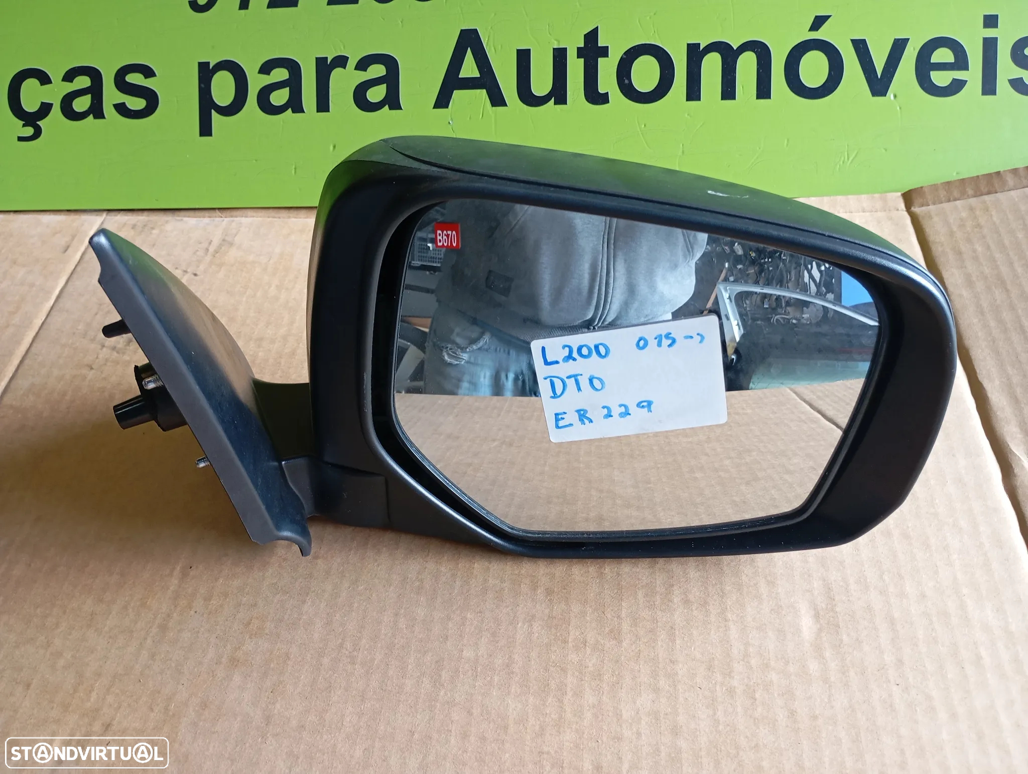 MITSUBISHI L200 ESPELHO RETROVISOR - ER229 ER230 - 7