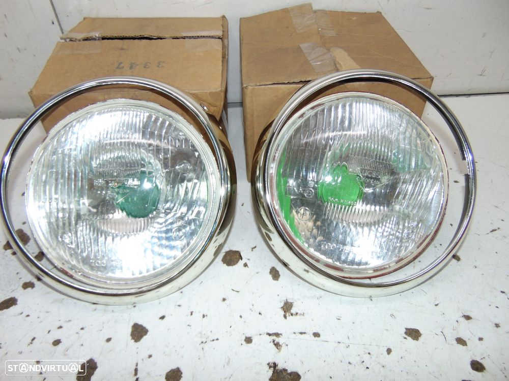 Faróis carros ingleses - 1