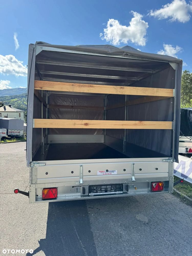 TEMARED CARPLATFORM 4021/2 2,7T stelaż+plandeka 406x211x178 - 8