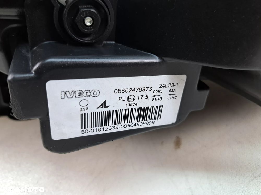 LAMPA IVECO DAILY 6 LIFT KOMPLET LAMPY PRZEDNIE ZWYKŁE - 12