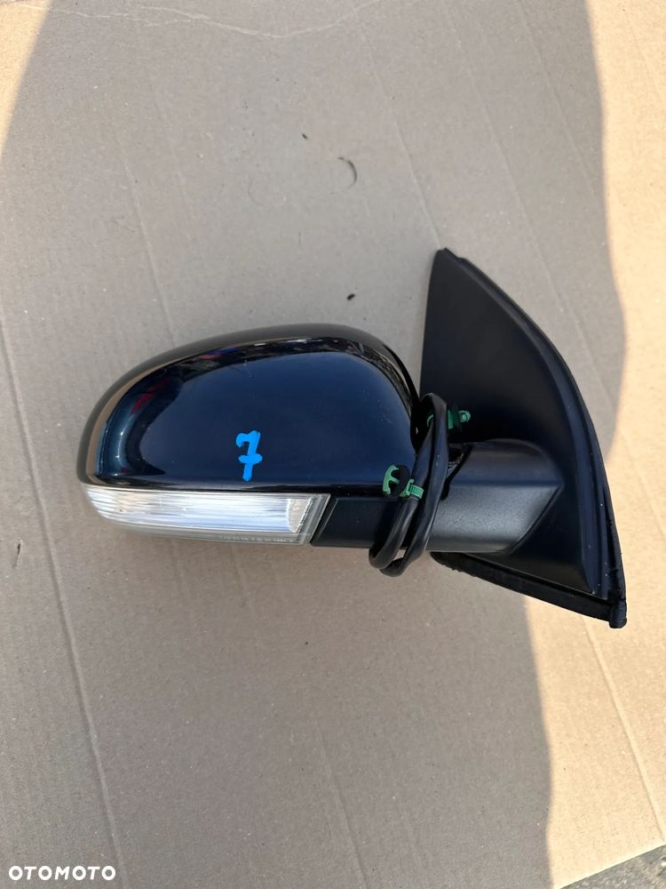 Lusterko prawe VW Golf V 5 HB 7K 7 kabli - 3