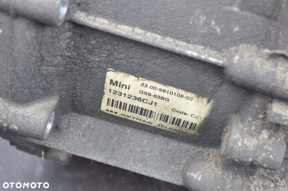 MINI R60 R61 4X4 1.6 16V SKRZYNIA GS6-53BG 9810108 - 5