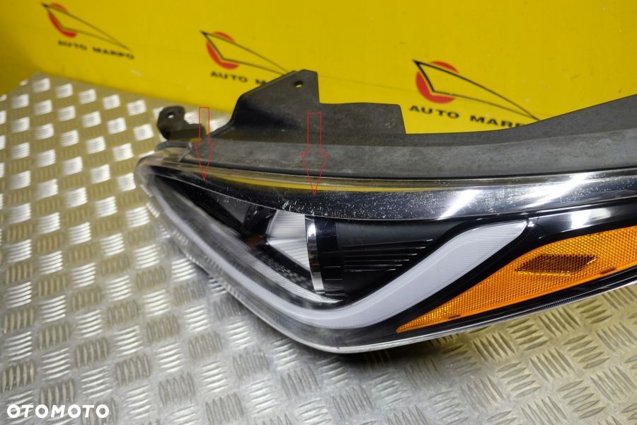HYUNDAI SONATA HYBRID 2014 2015- REFLEKTOR LAMPA ZWYKŁA SOCZEWKOWA L USA - 9