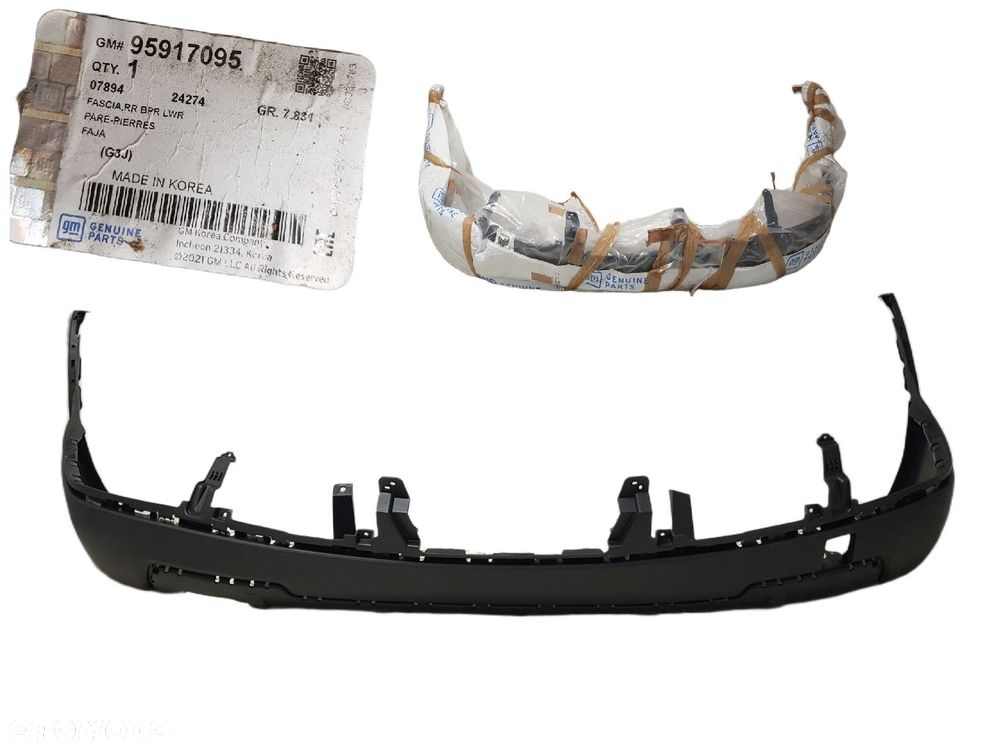 FABRYCZNIE NOWY ORYGINALNY ZDERZAK TYLNY SPOILER CHEVROLET ORLANDO 10-18 95917095 - 1