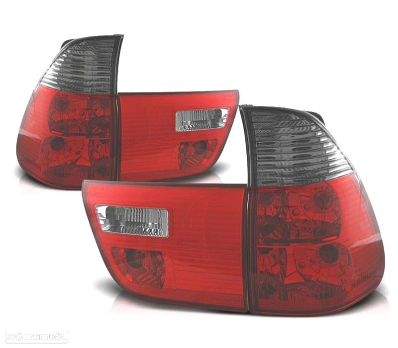 FAROLINS BMW X5 E53 99-07 FUMADOS - 1