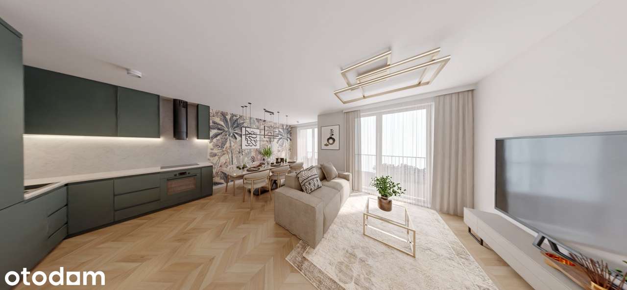 3 pokoje 68,21m2 z tarasem  28,74 m²  Apartament PULSO Dębica ul. Lisa - Pełny obrazek: 4/13