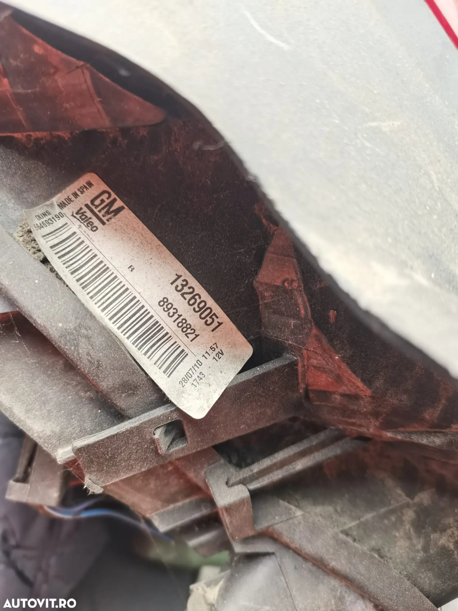 Stop dreapta aripa, 13269051, Opel Corsa D, in stare buna - 2