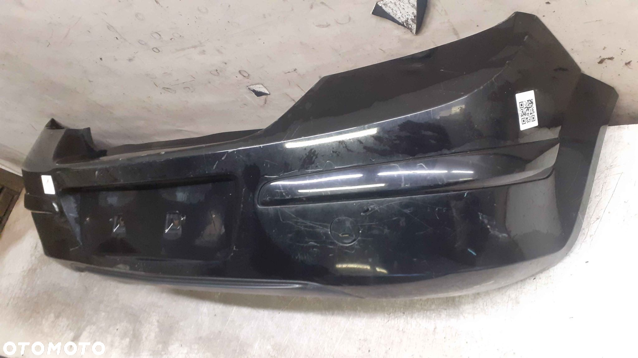 } ZDERZAK TYŁ TYLNY DO OPEL ASTRA H III Z20R CZARNY DYFUZOR - 3