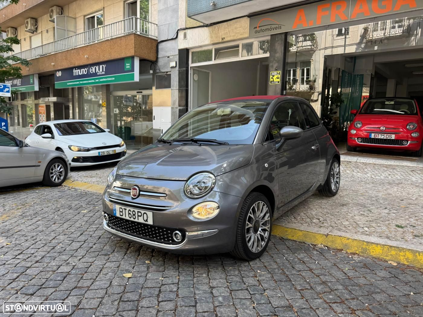 Fiat 500C 1.2 Lounge Dualogic - 3