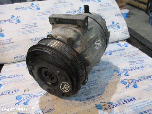 Compressor AC 8200021822 RENAULT LAGUNA 2 FASE 1 2002 1.9DCI 110CV 5P CINZA DIESEL - 1