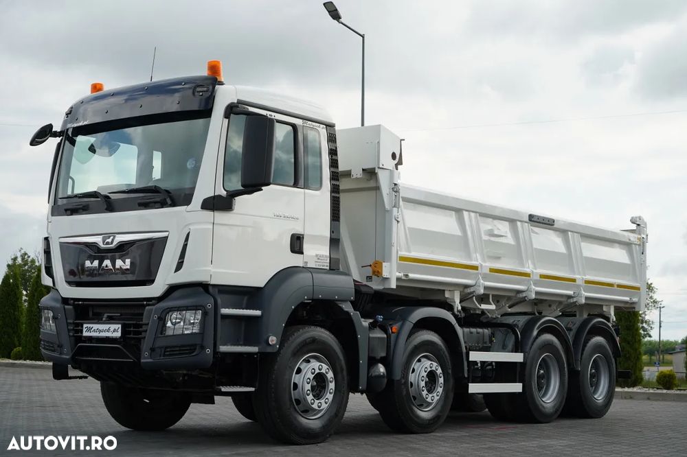 MAN TGS 35.420 / 8X4 / BASCULATOR CU 2 LATE / MEILLER KIPPER / HIDROBRAT / AUTOMAT / EURO 6 - 16