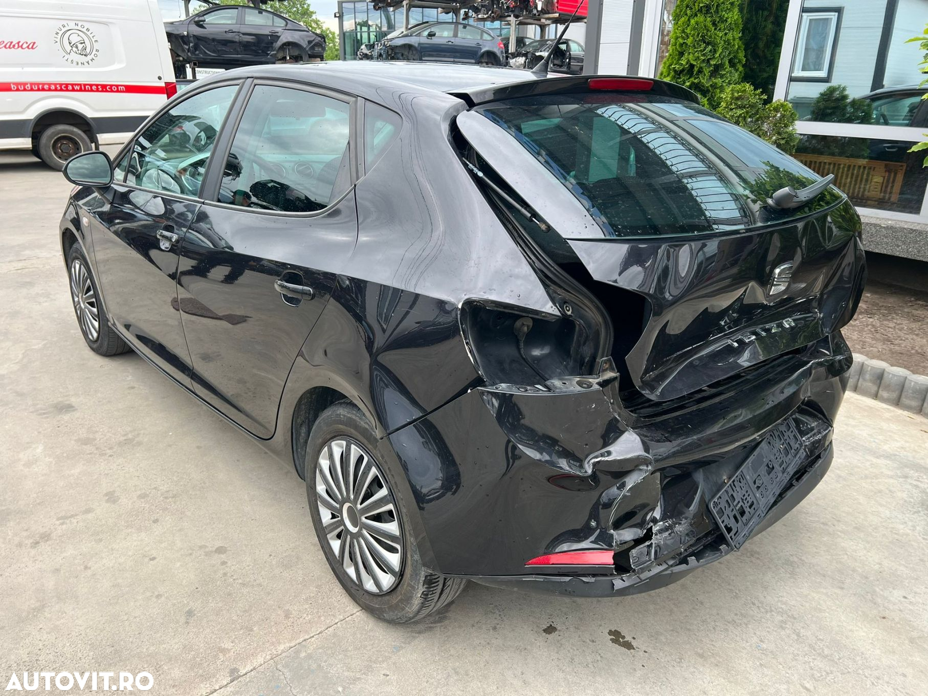 Fata completa Seat Ibiza 2009 Hatchback Negru - 3