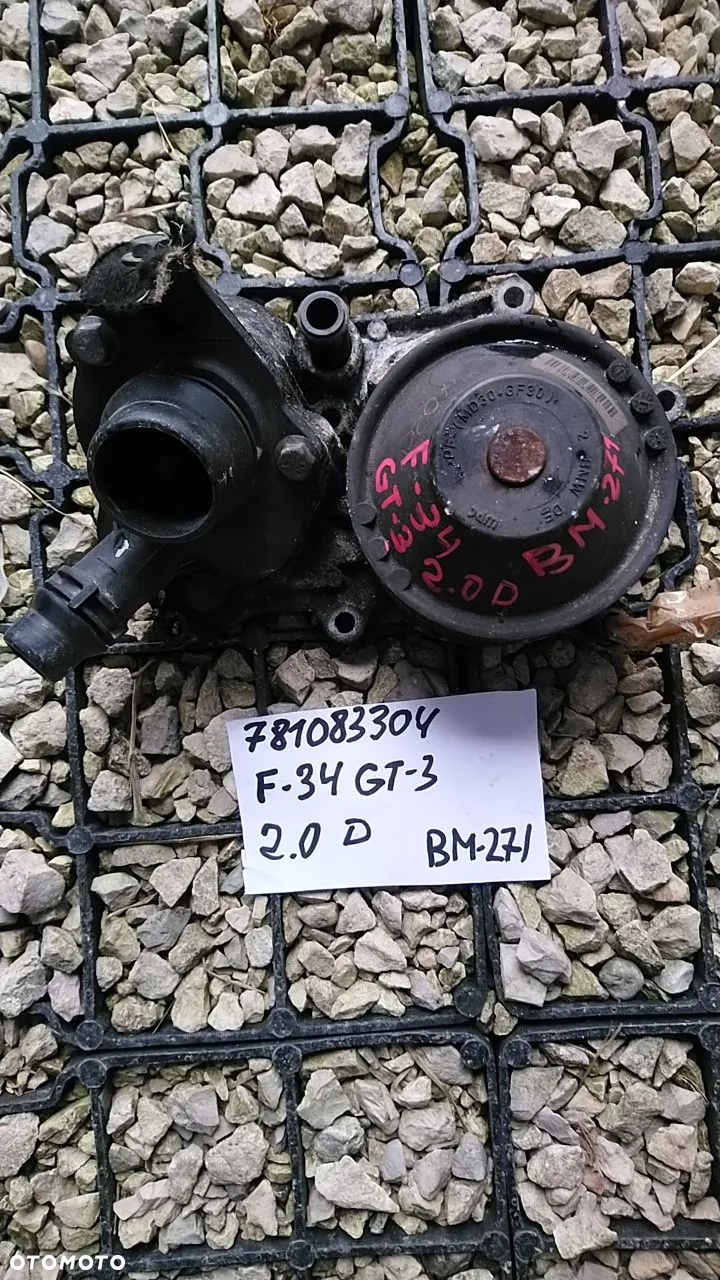 MERCEDES / BMW  TERMOSTAT / KRÓCIEC WODNY / POMPA WODY / MAGISTRALA / RURKA WODNA - 10