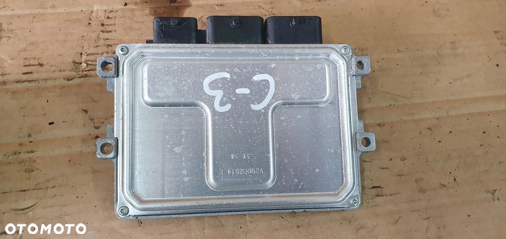 Sterownik komputer silnika Citroen C3 II 1.0 VTI 9805895780 - 4