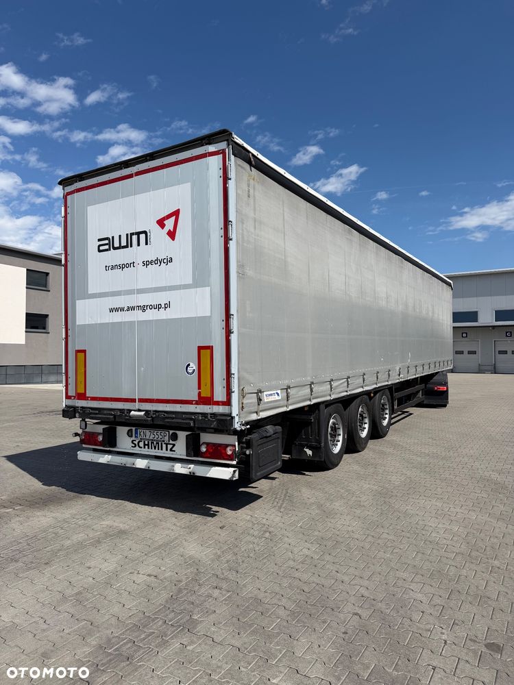Schmitz Cargobull STANDART OŚ podnoszona sprawna opony 100%  alu deski - 1