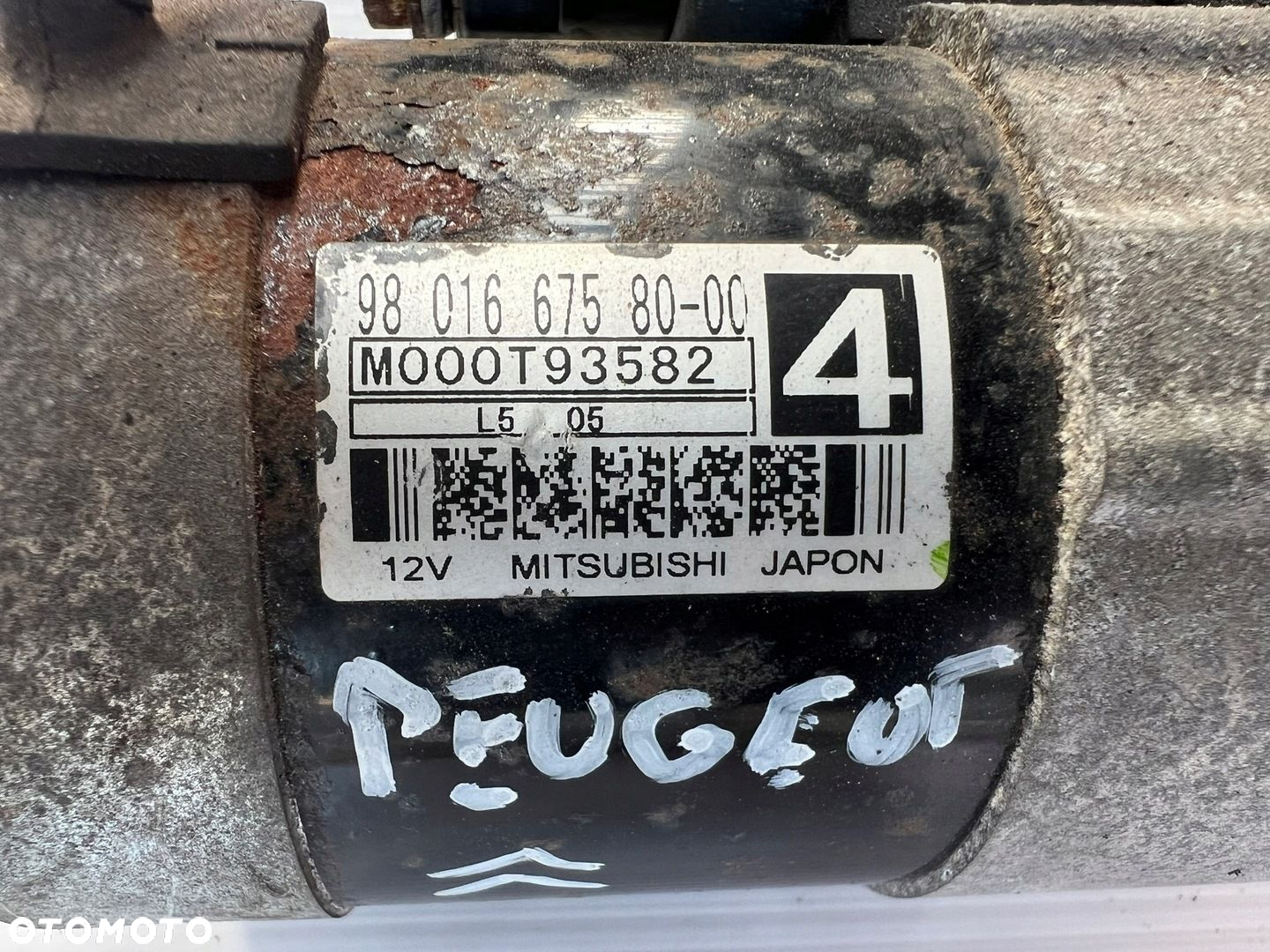 Rozrusznik PEUGEOT 207, 307, 308, 407, Expert, Partner 1.4/ 1.6 HDi - 3
