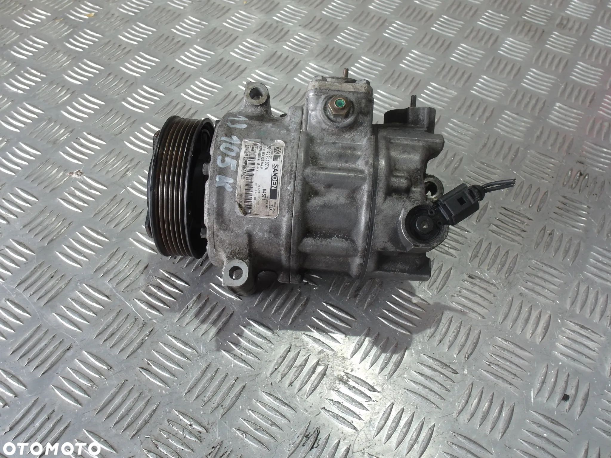 VW AUDI SKODA 1.9tdi 105KM SPRĘŻARKA/ KOMPRESOR KLIMATYZACJI 1K0820859F - 1