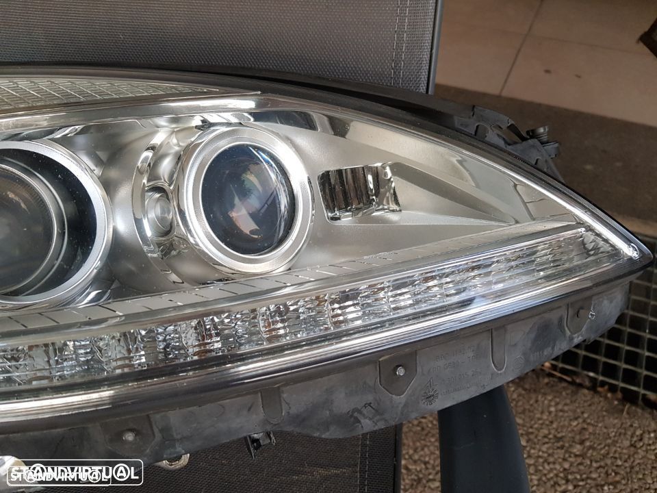Farol bi xenon Led mercedes classe S w221 facelift - 3