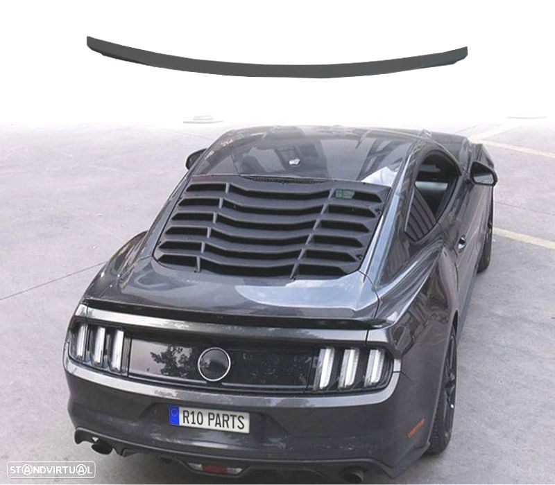 AILERON LIP FORD MUSTANG 15-23 LOOK SPORT PRETO - 1