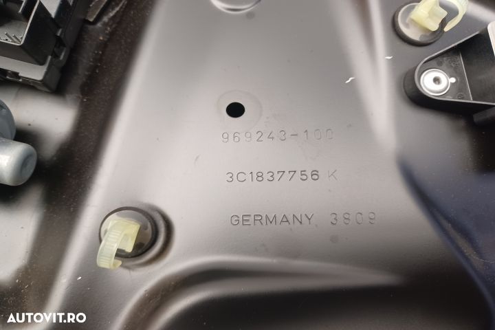 Macara geam fata dreapta electrica 3C1837756K  1K0959792K 1K0959702AR - 3