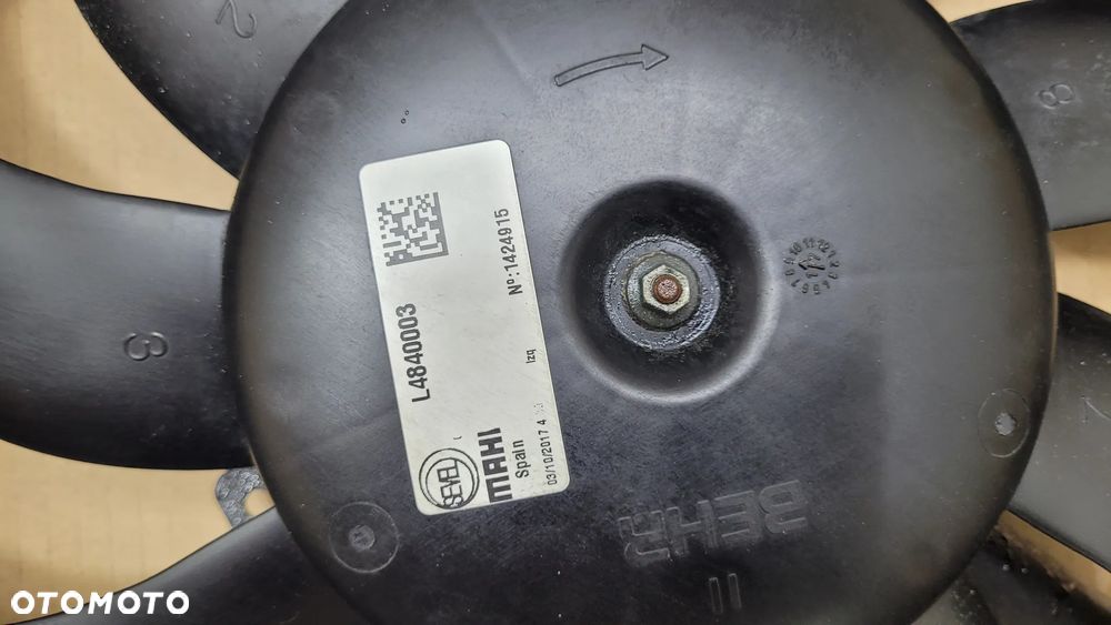 FIAT DUCATO III LIFT JUMPER BOXER OBUDOWA WENTYLATOR CHŁODNICY 1379297080 - 4