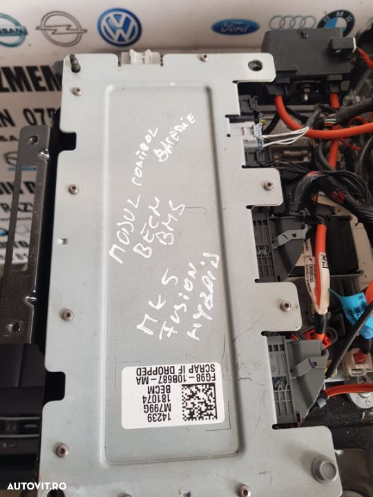 Modul Control Baterie Becm Bms Ford Mondeo Mk5 Fusion C Max Hybrid Electric - 2