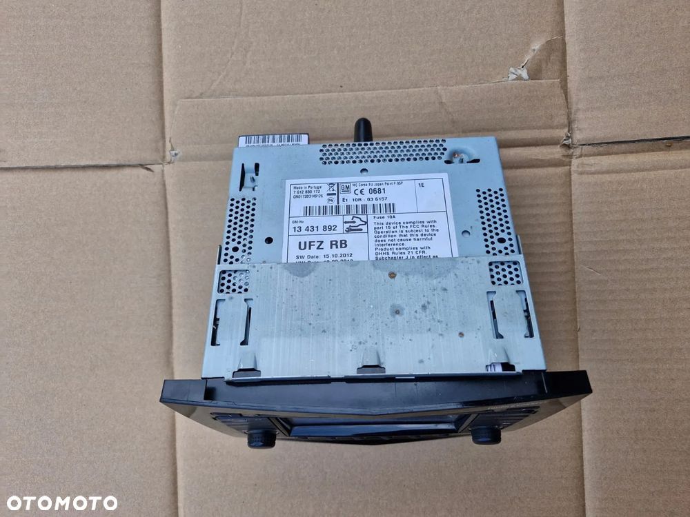 Radio touchconnect opel corsa astra zafira pin ramka - 3