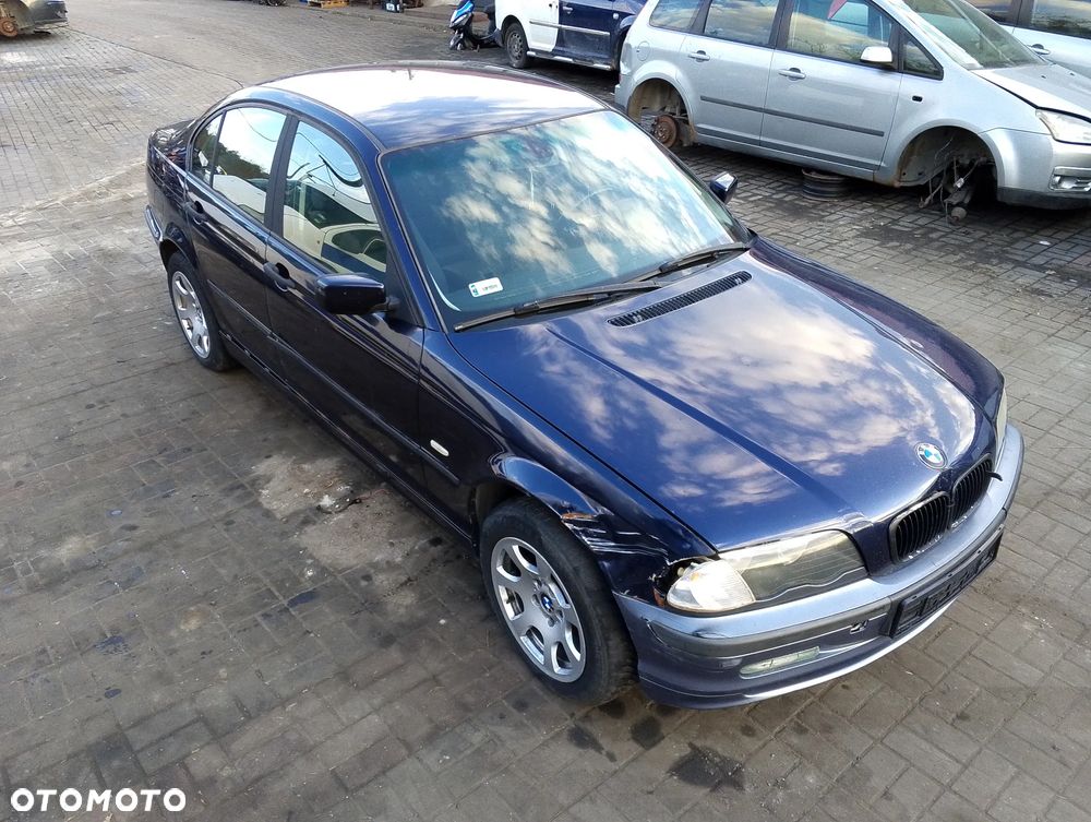 BMW Seria 3 E46 Przed Lift (98-01r.) 2.0 D 136KM. Silnik M47D20 (M47 D20) / 204D1 Skrzynia 7503247 / S5D 280Z THCI  (S5D280Z) lakier 317 Orient Blau Metallic. Cały na części. GWARANCJA !!! Przód Tył Zestaw Komplet Drzwi Klapa Zderzak Błotnik Maska Grill Atrapa Szyba Pas Lampa Lusterko Boczki Fotel Kanapa Kokpit Deska Rozdzielcza Przełącznik Włącznik Sterownik Przewody Wiązka Instalacja Moduł Komputer Czujnik Listwa Pompa Alternator Wtryski Głowica Rozrusznik Kompresor Sprzęgło Dwumas Silnik Skrzynia ABS Klimatyzacji Paliwa Wspomagania Kolektor Turbina Przepustnica Zawór Chłodnica Koło Hak Belka Sanki Zawieszenie Mcpherson Półoś Amortyzator Wydech Tłumik Zacisk Most - 13